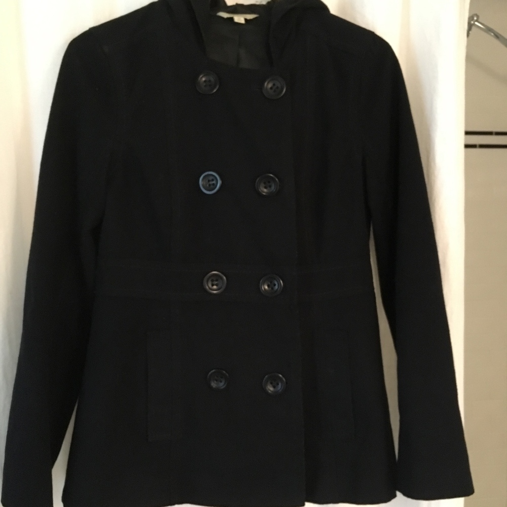 Blue Pea Coat